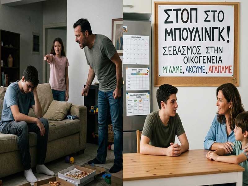 Οικογενειακό Bullying: Όταν ο Εκφοβισμός Ξεκινά Μέσα στο Σπίτι